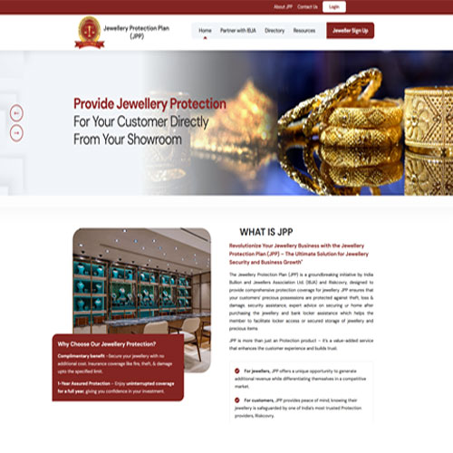 IBJA Jewellery Protection Plan (JPP)